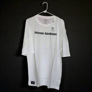 Queer Eye "Choose Kindness" White T-Shirt Unisex L Cotton Casual Graphic Tee